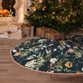 thumbnail image 5 of Haiem Watercolor Floral Pattern Christmas Tree Skirt Merry Christmas Party Christmas Tree Decoration,New Year Decorations-30", 5 of 6