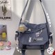 thumbnail image 1 of Bolso de mensajero retro para hombre, bolso de hombro ligero de gran capacidad, correa de hombro ajustable oso de fresa  Hogar, 1 of 3