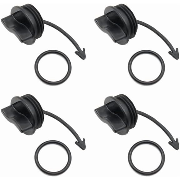 Drain Plug for SeaDoo for GTI SE Limited Rental for GTR for GTS for GTX Spark 300 900 Wake 130 155 260 2009-2021 Replaces 292001352 292001320 292002024, 4 Pcs