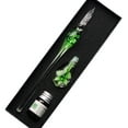 thumbnail image 2 of Cheers.US Glass Dipped Pen and Ink Set - 5ml Color Inks, Pen Holder, Cleaning Cup, Ink Drip Tool, Crystal Signature Dip Pen, 2 of 7