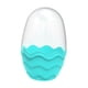 thumbnail image 2 of Huevos de Pascua rellenables, cestas de Pascua, contenedor vacío portátil con forma de huevo. azul, 2 of 9