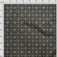 thumbnail image 3 of oneOone Cotton Jersey Black2 Fabric Floral & Tiles Moroccan Sewing Craft Projects Fabric Prints By Yard 58 Inch Wide, 3 of 4