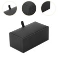thumbnail image 6 of QccHieUs Cuff Links Gift Box Cufflink Display Box Holder Small Flip Cover Rotating Design Black, 6 of 9
