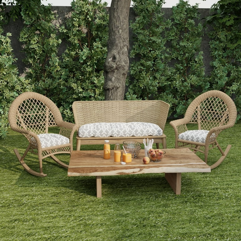 Jordan Manufacturing 3-Piece Chauncey Pumice Gray Geometric Tufted