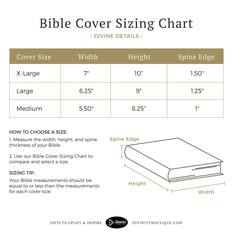Divinity Boutique Faith Bible Cover, Black and Gold, Large