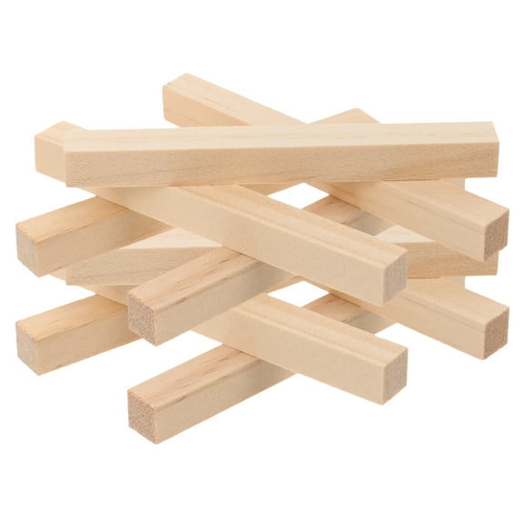 Wooden Dowel Sticks for Crafts Beige Color Smooth Surface Ideal for Decoration Use 30pcs