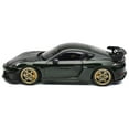 thumbnail image 5 of 2023 Porsche Cayman GT4 RS Weissach Pack Brewster Green with Carbon Hood 1/18 Diecast Model Car by Norev, 5 of 6