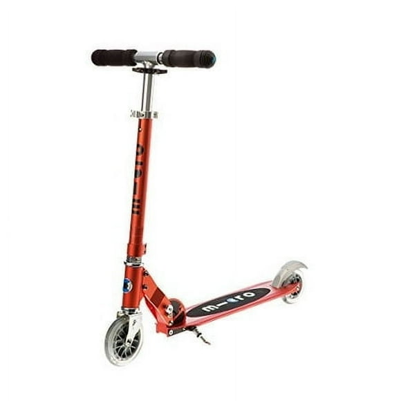 Micro Kickboard - Sprite - Two Wheeled, Fold-to-Carry Swiss-Designed Micro Scooter for Kids & Adults with Compact & Lightweight Design for Ages 8+ (Re