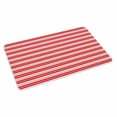 thumbnail image 2 of Boho Red Stripe Door Mat&nbsp;Indoor Outdoor Entrance, Non Slip Small Rug for Kitchen Bathroom Entryway Rug, Abstract Geometric White Minimalist Washable Doormat Floor Mat for Office 16x24 Inch, 2 of 8