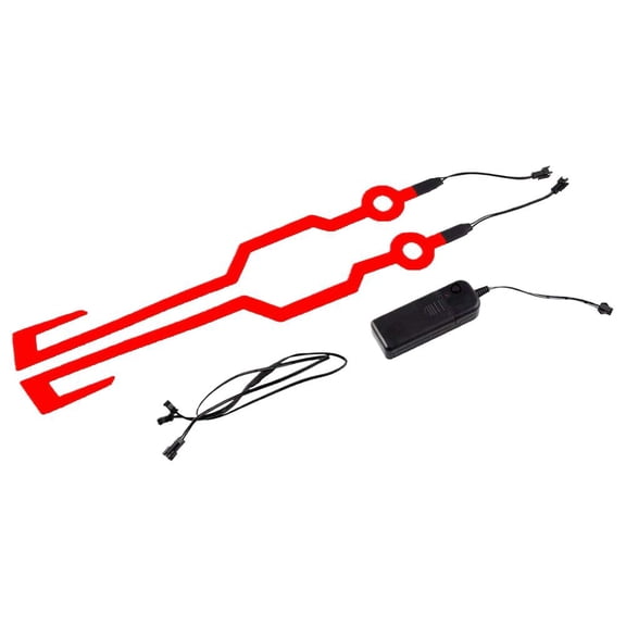 Motorcycle Helmet LED Light Strip, Warning Light for Night Riding Visibility