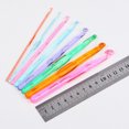 thumbnail image 4 of Opolski 9Pcs/Set 3-12mm Colorful Crochet Needles Hooks Weave Crafts DIY Knitting Tools, 4 of 9