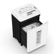 Acpouw Heavy Duty Paper Shredder for Home Office, 150-Sheet Auto Feed Micro Cut Document Shredder, 5.3Gal Bin, P5 Security, Shreds Paper, Credit Cards, CDs, Clips & Staples