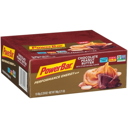 Power Bag - PowerBar® Chocolate Peanut Butter Performance Energy Bar 12-2.29 oz. Wrappers