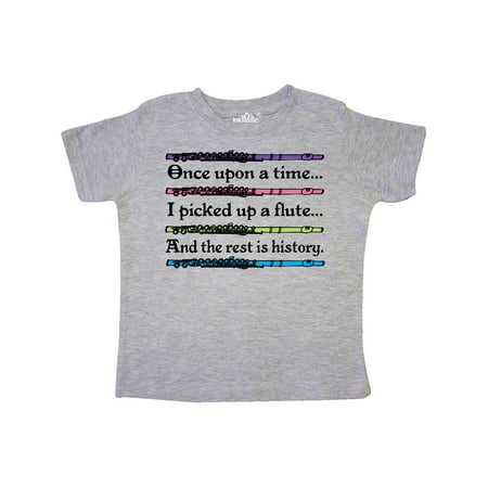 

Inktastic Funny Flute Music Quote Gift Toddler Boy or Toddler Girl T-Shirt