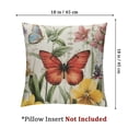 thumbnail image 4 of BANET Flower Decorative Set of 2 Throw Pillows Pillowcases Cushion Covers for Couch Bed Sofa Chair Home Decor 20x20in, 4 of 7