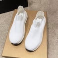 thumbnail image 6 of NOKIO Women'S Memory Foam Workout Shoes Women'S Walking Shoes Female Athleisure Trainers Women Sneakers Autumn And Winter Comfortable Fashion Casual Breathable Lightweight Solid Color, 6 of 7