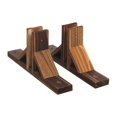 thumbnail image 1 of S SERENABLE 2x Garden Fence Base Shelf Triangle Picket Brackets Room Divider Support Feet S, 1 of 9