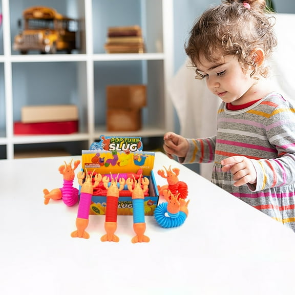 Suction Cup Toy, Yannianjz Telescopic Suction Cup Toy, Stretchable Tube Toy forkids, Light Up Giraffe Toy, Party Favor Goodie Bag, Educational Hand Strength Training, Assorted Colors