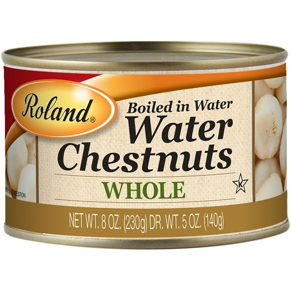 Roland Water Chestnuts in Water, 8 Oz
