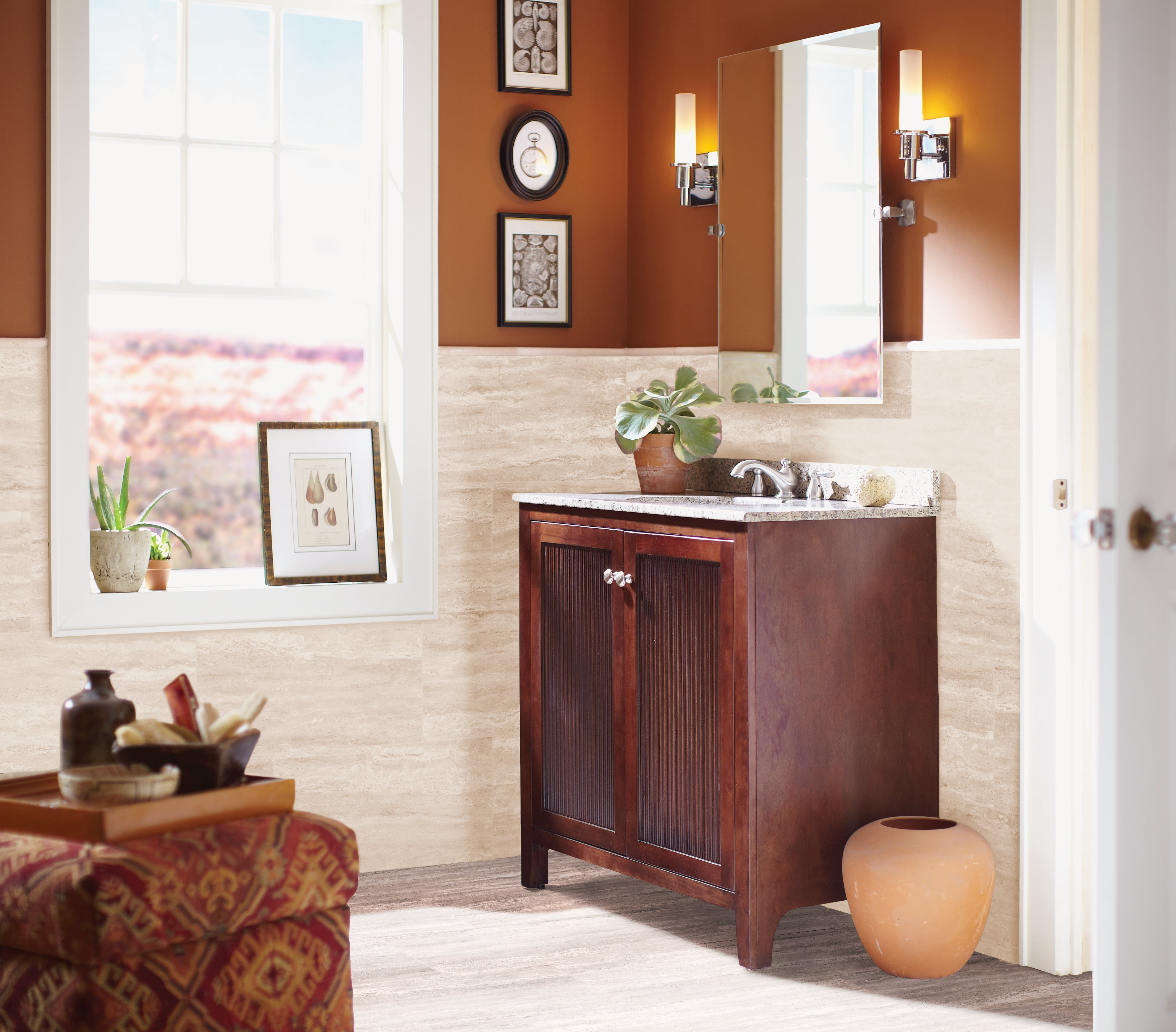 Pietra Venata White 12 in. x 24 in. Polished Porcelain Floor and Wall Tile (16 sq. ft. / case)
