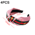 thumbnail image 2 of Diademas anudadas, diademas turbantes para mujer, diademas anchas para diademas bohemias, nudo de pelo para mujer, regalo Ormromra CPB-DE-LYY707-1, 2 of 5