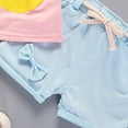 thumbnail image 5 of Gerichy Girls Summer Outfits, Children Short Sleeved Shorts Vest Suit Comfortable Breathable Fashion Cartoon Cute Boy Suit, 5 of 5