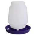 thumbnail image 2 of Little Giant Plastic Screw-On Waterer Base 1 Gallon, Purple, 2 of 2