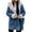 Navy, variant on Patlollav Womens Coats,Winter Warm Composite Plush Button Lapel Collar Jacket Outwear
