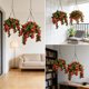 thumbnail image 3 of Cestas colgantes de mirto artificial – Plantas colgantes artificiales para exteriores, ideales para decorar porches, patios y jardines., 3 of 4