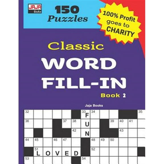 Classic Word Fill-In Book 2