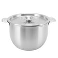 thumbnail image 1 of 2.8L Household Oil Filter Pot Stainless Steel Strainer Storage Tank Kitchen Accessory with Filter Net Lid Silver, 1 of 12