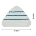 thumbnail image 2 of Almohadilla De Repuesto Para Mopa A Vapor, 2 Piezas, Paño De Limpieza Para El Hogar, Herramienta, Equipo De Limpieza, Mopa De Microfibra, Cojín, Accesorio De Repuesto Yuarrent HA036790-00, 2 of 6
