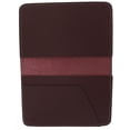 thumbnail image 2 of CTM Leather Top Stub Checkbook Cover Wallet, 2 of 2
