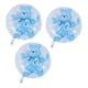 thumbnail image 3 of 3 piezas de globos de oso de aspecto encantador, globos de aluminio premium de amplia aplicación, prácticos globos de aluminio para fiestas, cumpleaños, bodas, 3 of 9
