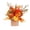 A-1PCS, variant on Fall Decor for Thanksgiving Autumn Home Table Fireplace Decorations | Artificial Fall Maple Leaves Pumpkin Berry Potted for Harvest Halloween Indoor Holiday Party Decorations (B-1PCS)