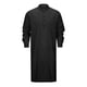 thumbnail image 4 of pstuiky Camisas de manga larga abrigadas para hombre, Conjunto de túnica musulmana para hombre, túnica árabe de manga larga con cuello alto, bolsillo y botones, túnica informal top de hombre s, 4 of 8