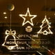 thumbnail image 3 of Luces LED ANGGREK Ventosa Para Ventana De Navidad 8 Estrellas Parpadeantes, 3 of 8