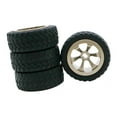 thumbnail image 4 of 4 Pieces Non- Wheel Tires Replacement Accessories :28 Remote Control Race Car - Titanium, 30mm, 4 of 7