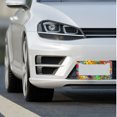 thumbnail image 5 of 1 Pcs Vivid Spirals License Plate Frame,License Plate Cover for Car Decorative Parts,Aluminum License Plate Bracket Holder Rust-Proof for US Standard Car, 5 of 8