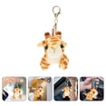 thumbnail image 3 of 2pcs Key Chain Giraffe Key Ring Purse Hanging Keychain Cartoon Animal Key Ring Backpack Decoration, 3 of 8