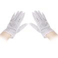 thumbnail image 2 of Patrón de rayas negro guantes antiestáticos S Blanco 10 pares Unique Bargains Guantes, 2 of 2