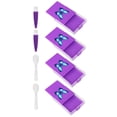 thumbnail image 2 of veasfak 4 Pieces Diamond Paintings Tray Holder 5D with Lid Container Rhinestone Tray violet, 2 of 9