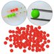 thumbnail image 5 of 100x Dia 6/7/8.3mm pesca flotante Bobber pesca Bobbers accesorios flotante herramienta fluorescente pesca flotador , rojo 6,0 mm rojo 60 mm Macarena flotadores de pesca, 5 of 8