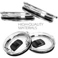 thumbnail image 2 of Replacement Lid 30oz 2Pack, Magnetic Tumbler Lid Fit for Yeti Rambler Clear, 2 of 5