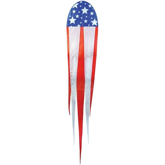 In the Breeze 3354 — 22" Patriot Dancing Dragon Kite — Easy Flying Single Line Kite