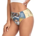 thumbnail image 2 of Balery Hello Summer Cute Gnome Ropa Interior de Algodón para Mujer con Dibujo – Braguitas Cómodas y Elásticas, Estilo Clásico-XX-Large, 2 of 6