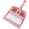 thumbnail image 1 of Mini Broom and Dustpan Set, Mini Hand Broom and Dustpan,Small Dust Pans with Brush, for Desk, Table, Home, Kitchen(Pink), 1 of 5