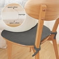 thumbnail image 6 of Hometravel Corduroy Chair Cushion, Thickened Seat Pad for Office Desk Chair, Non-Slip Horseshoe Shaped Cushion Support, Comfortable Home Office Seat Pad for Long Sitting, 6 of 6