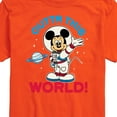 thumbnail image 3 of Mickey & Friends - Outta This World - Men's Short Sleeve Graphic T-Shirt, 3 of 5