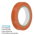 thumbnail image 3 of Unique Bargains 32.8Ft Tennis Racket Badminton Racquet Grip Finishing Tapes, Orange 3 Pack, 3 of 5